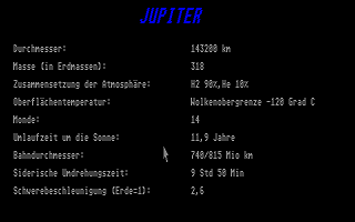 Weltall (Das) atari screenshot